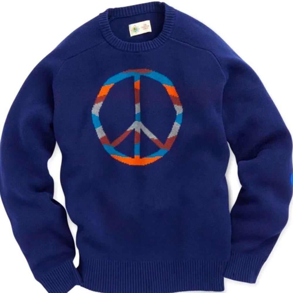Territory Ahead Iconic Peace Symbol Sweater, size XL‎